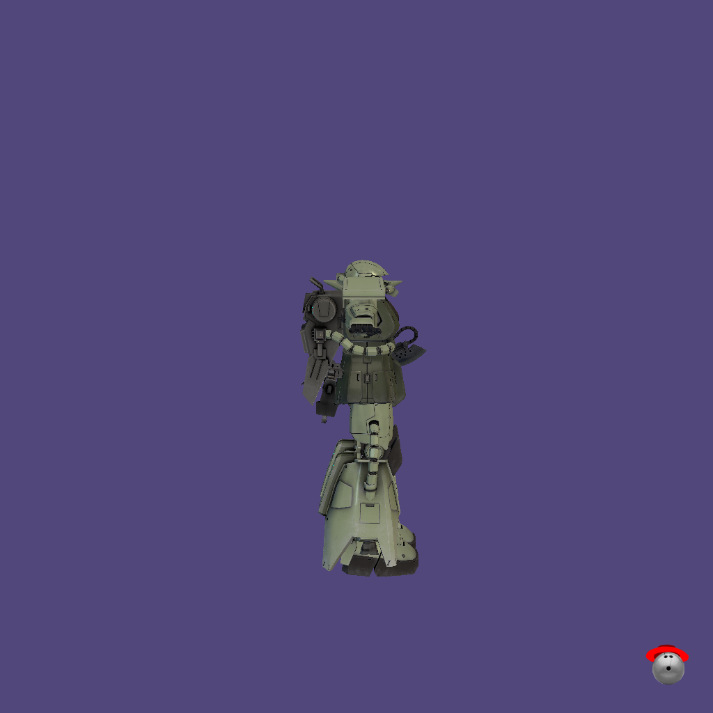 MS-06R-2 Zaku II High Mobility Type - Right