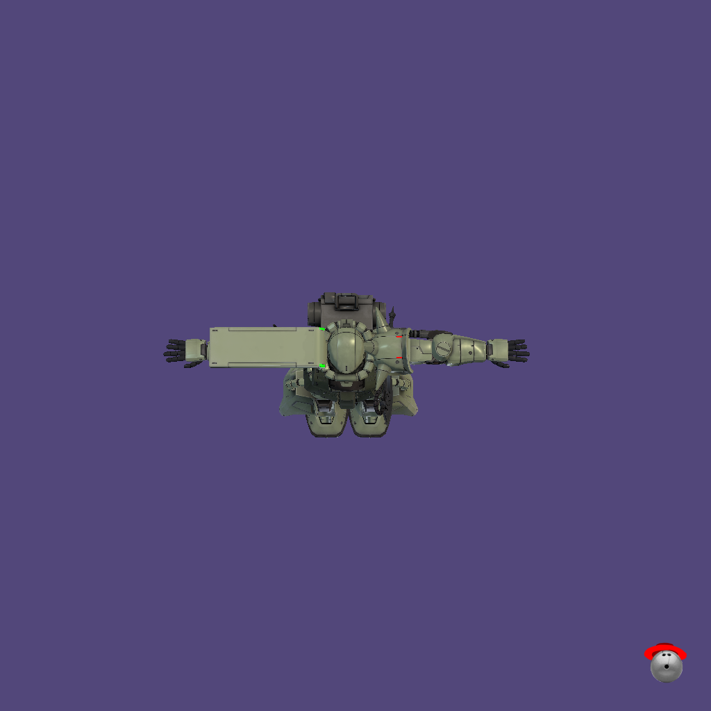 MS-06R-2 Zaku II High Mobility Type - Straight Top