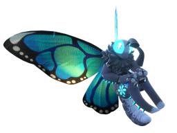 Silly Butterfly - Blue Morpho