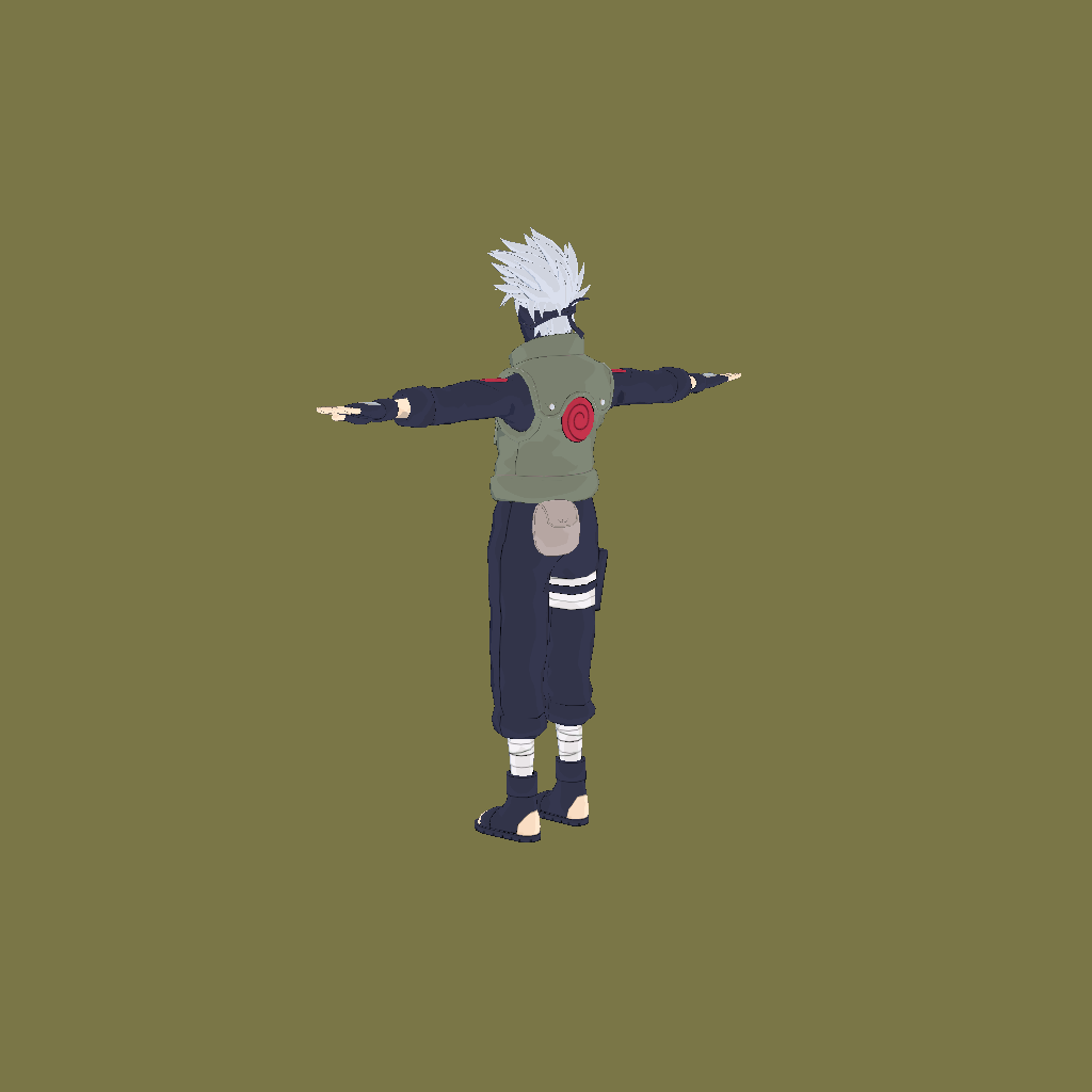 Kakashi Hatake - Back Left
