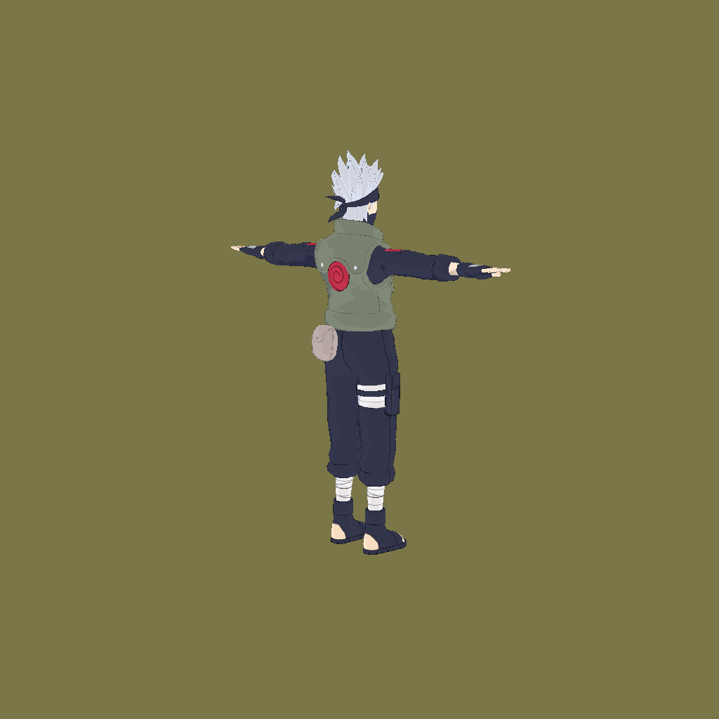 Kakashi Hatake - Back Right