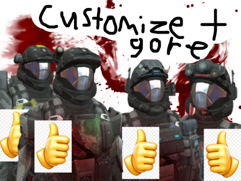 Customizable Gorey ODST