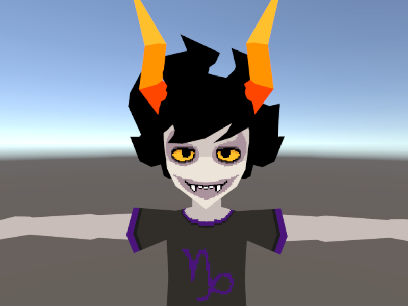 Gamzee Makara Low Poly Pal