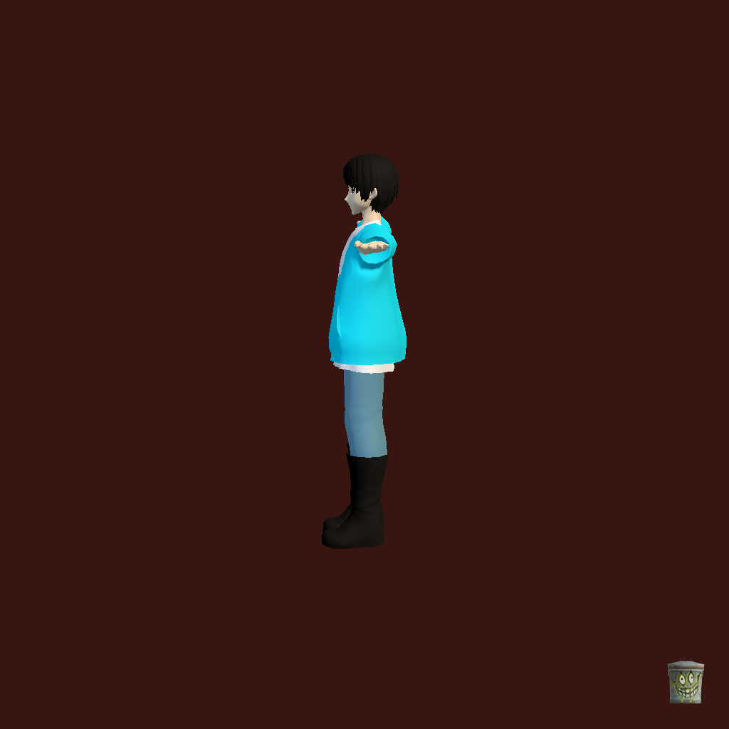 Gokai Cyan - Left
