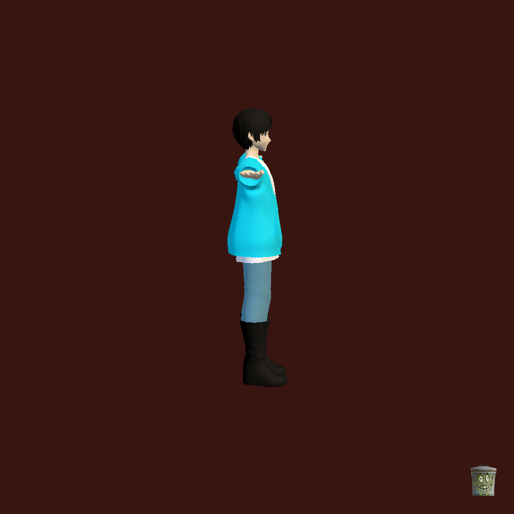 Gokai Cyan - Right