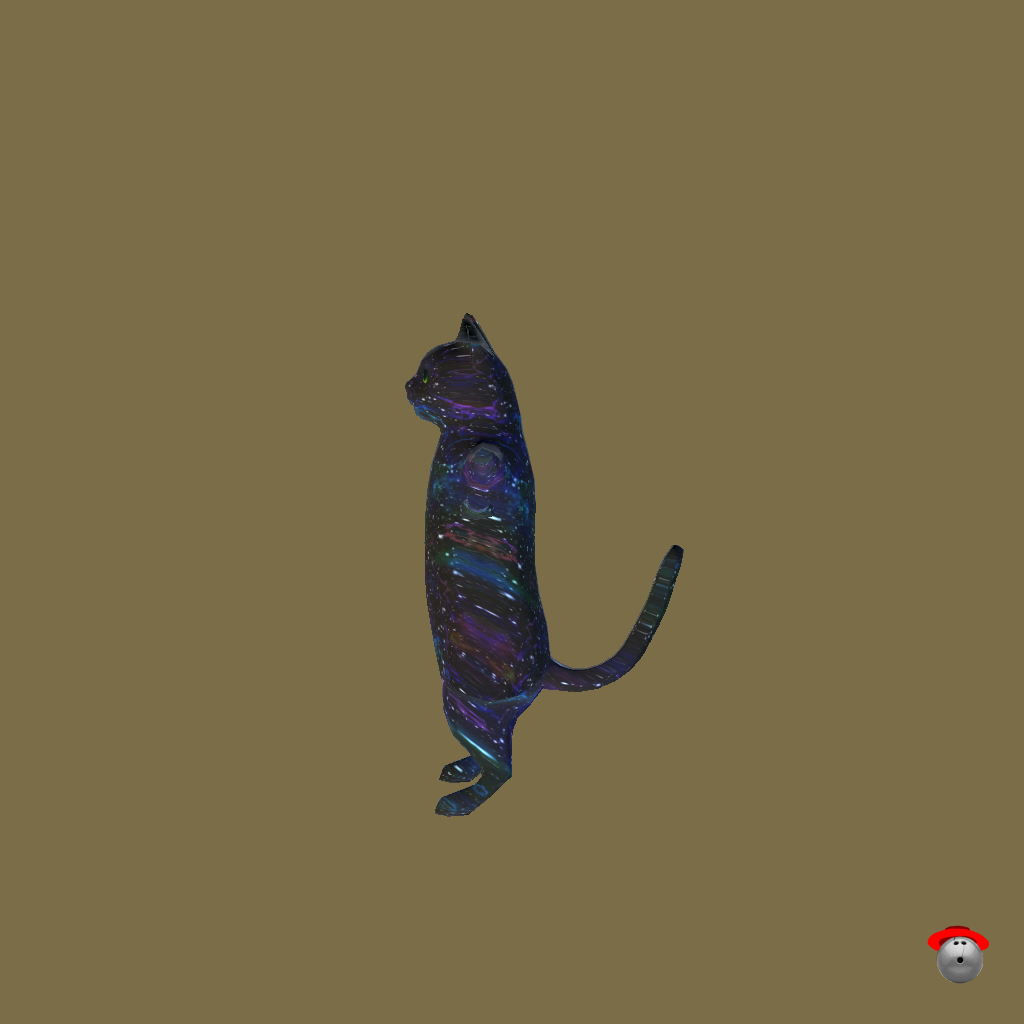 Space Cat - Left