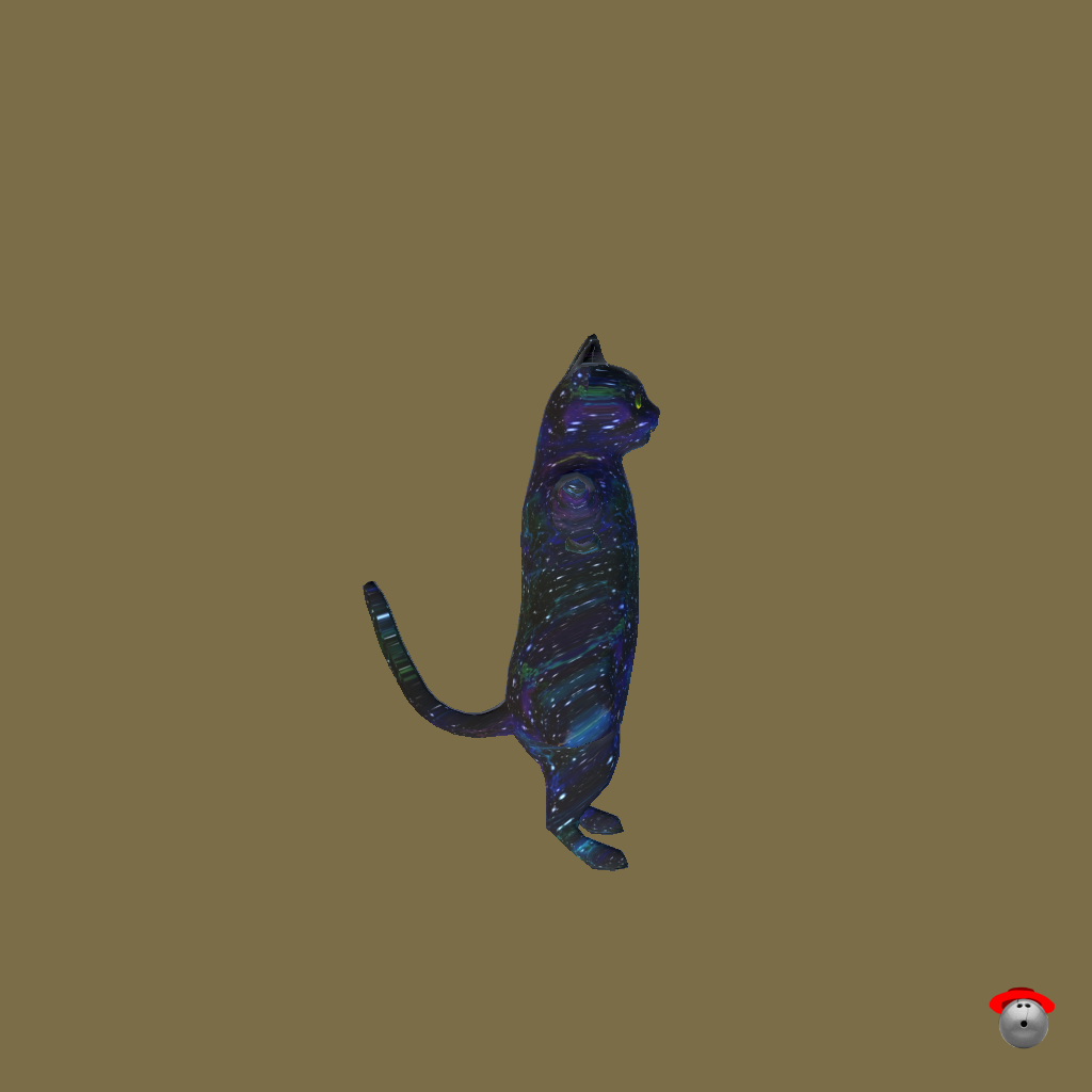 Space Cat - Right