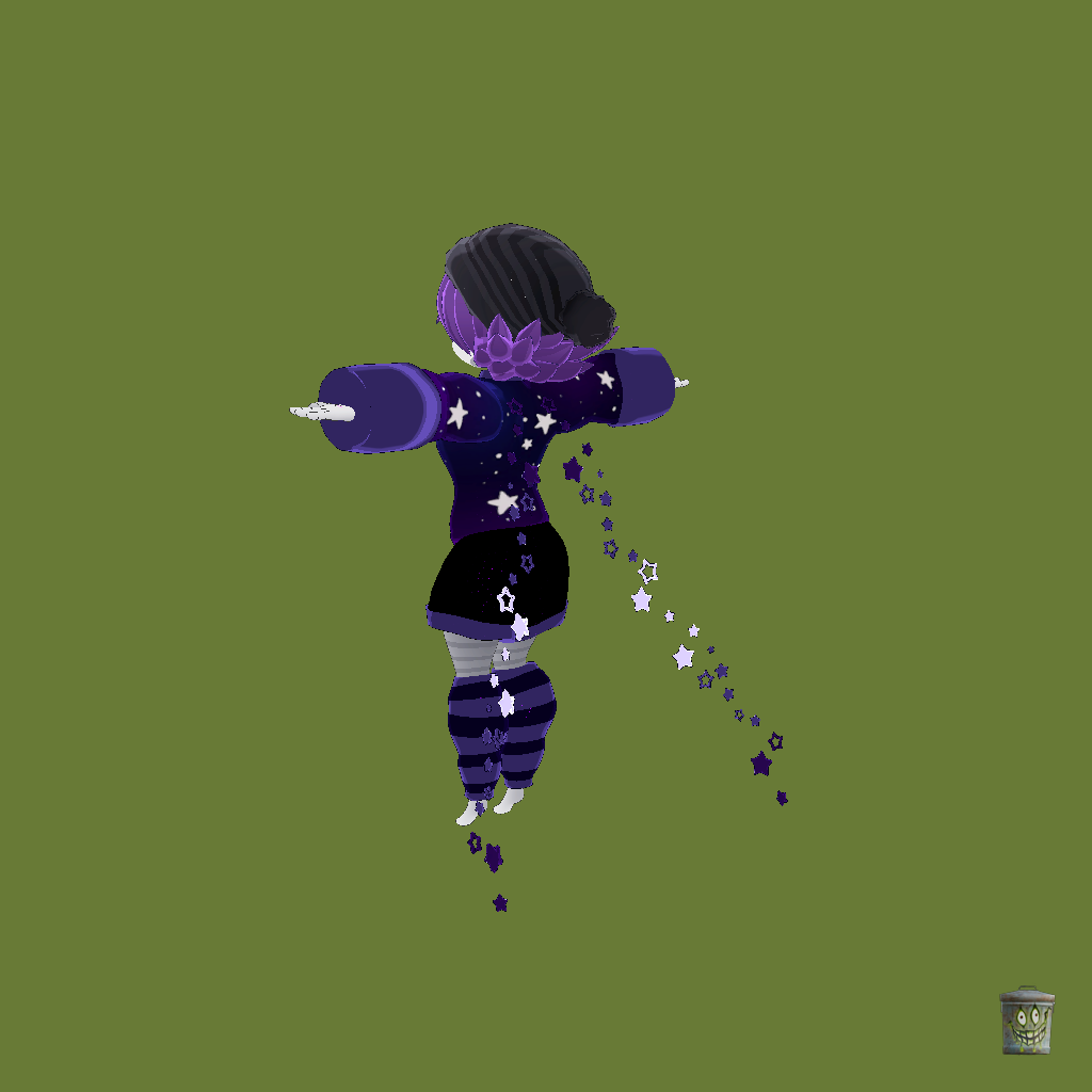 ° Starry Sweater Uzi ° - Back Left