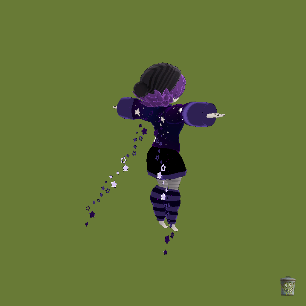 ° Starry Sweater Uzi ° - Back Right