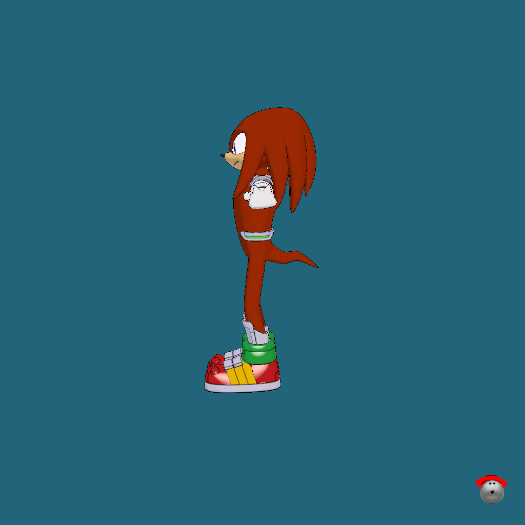 Knuckles the Echidna （Fortnite） - Left
