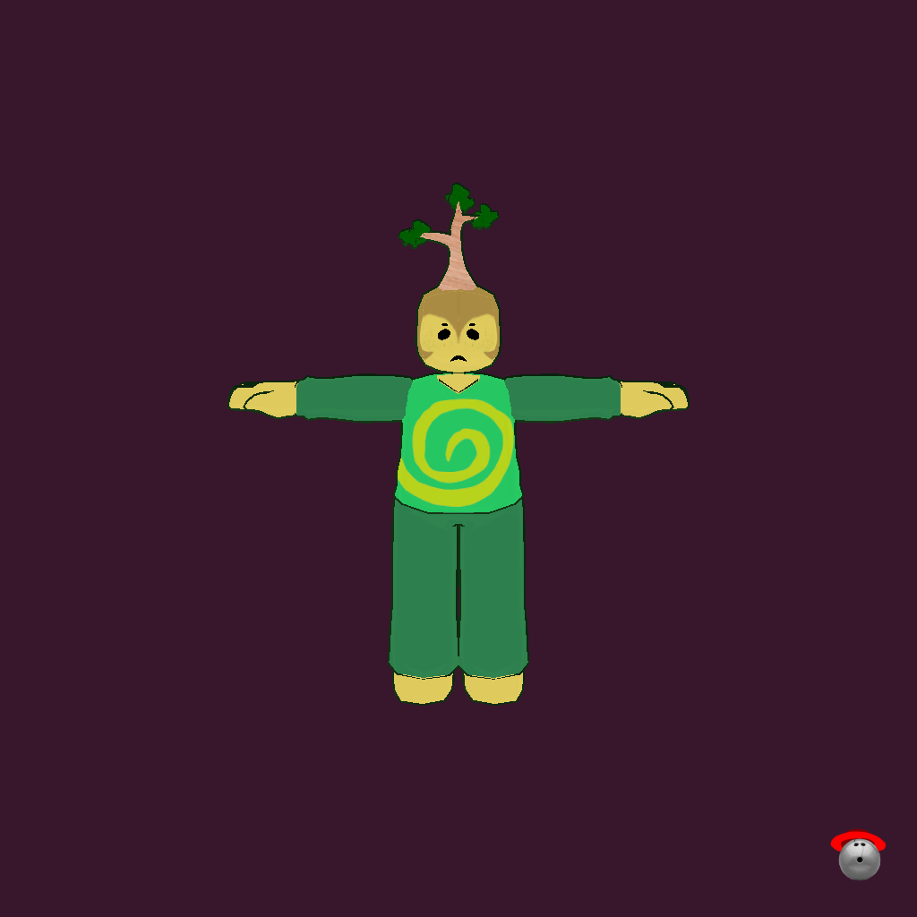 Stickbabyluke stylized - Front