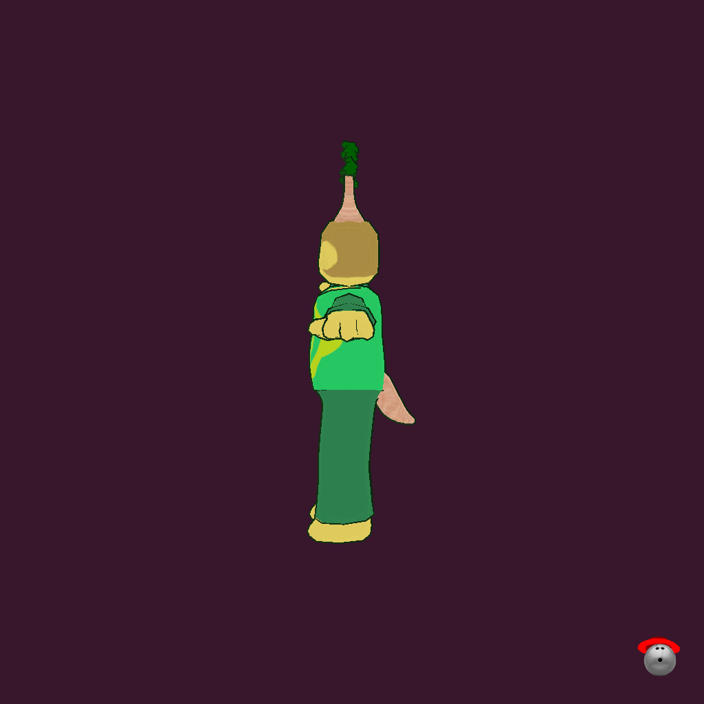 Stickbabyluke stylized - Left