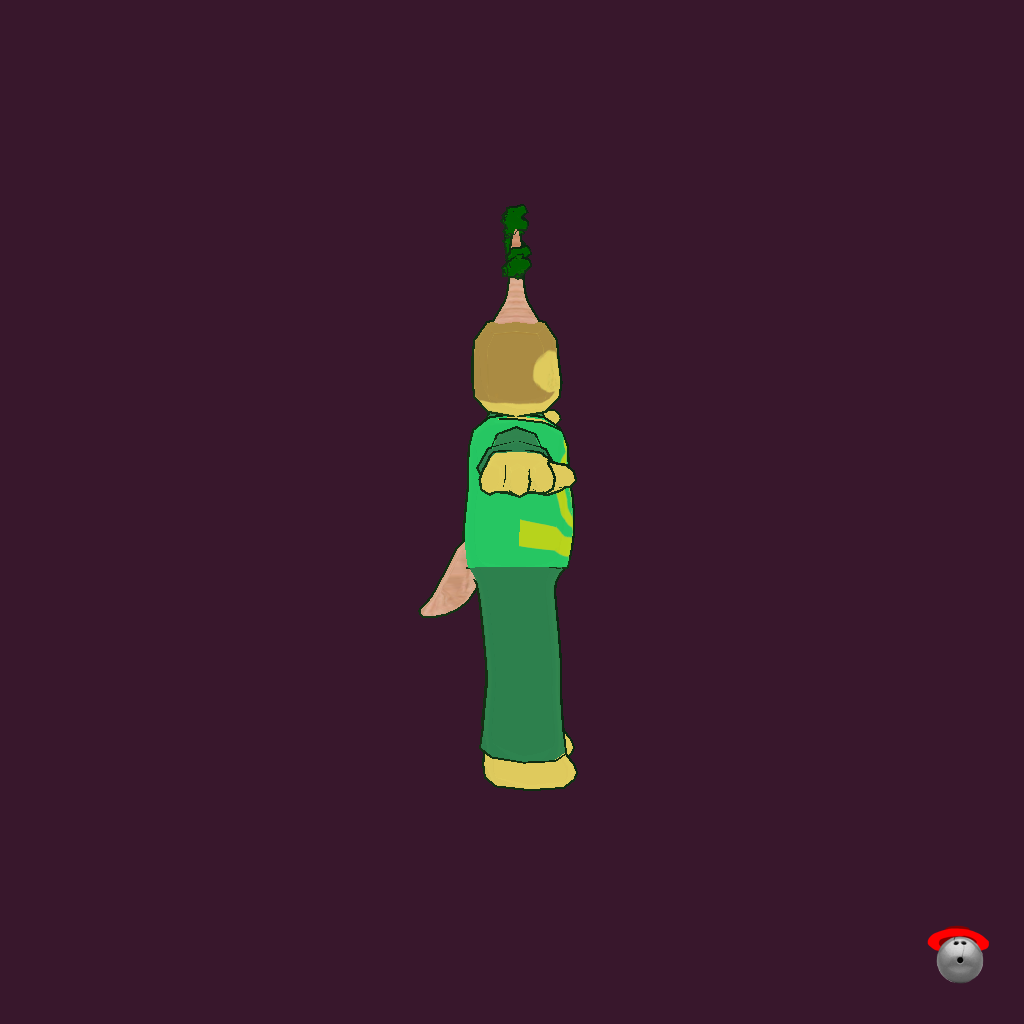 Stickbabyluke stylized - Right
