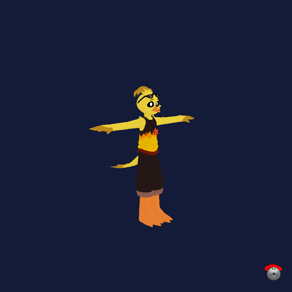 Kickin Chicken ǃ Playtime HighSchool - Front Right