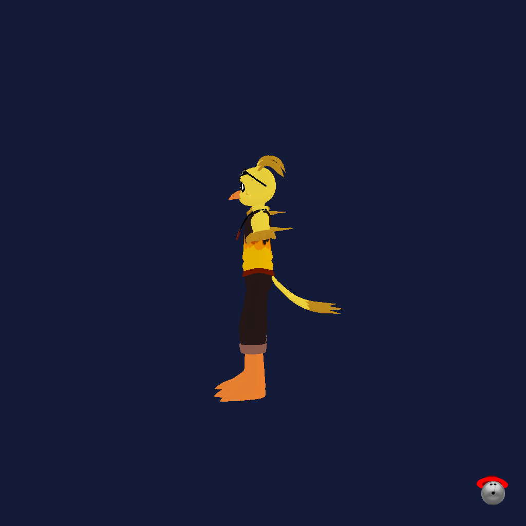 Kickin Chicken ǃ Playtime HighSchool - Left