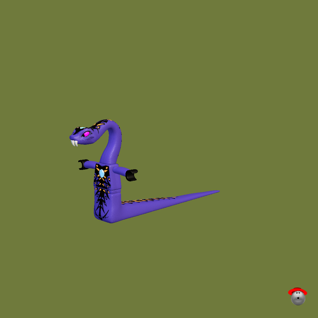 Pythor P․ Chumsworth - Ninjago - Front Left