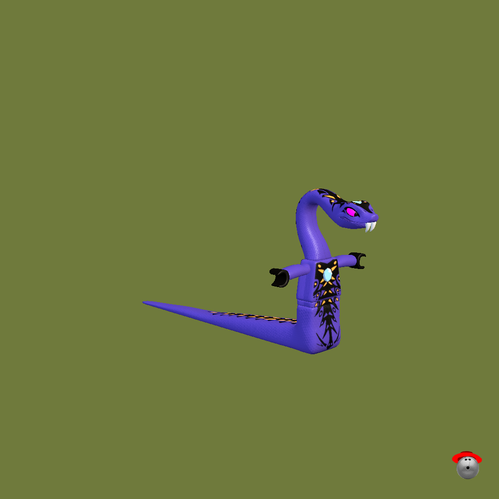 Pythor P․ Chumsworth - Ninjago - Front Right