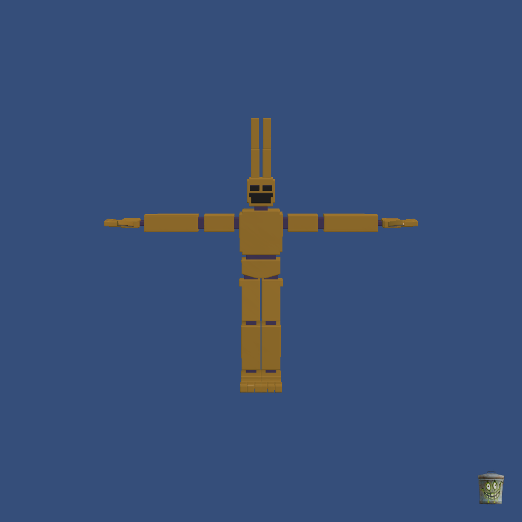 ［8-BIT_SPRINGBONNIE］ - Front