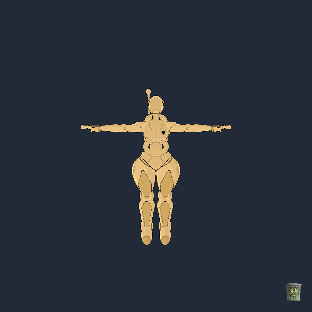 B1 Thicc Battle Droid - Front