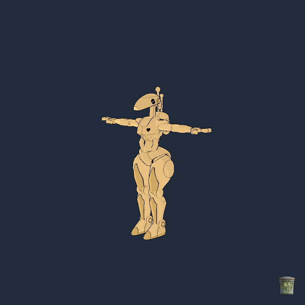 B1 Thicc Battle Droid - Front Left