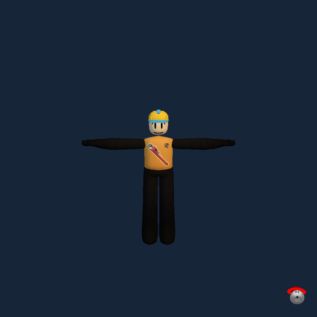 Retro Builderman - Front