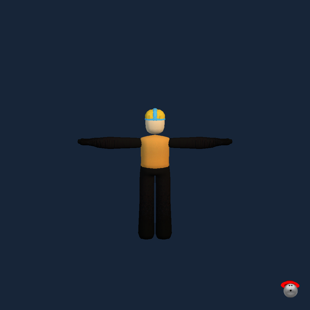 Retro Builderman - Back