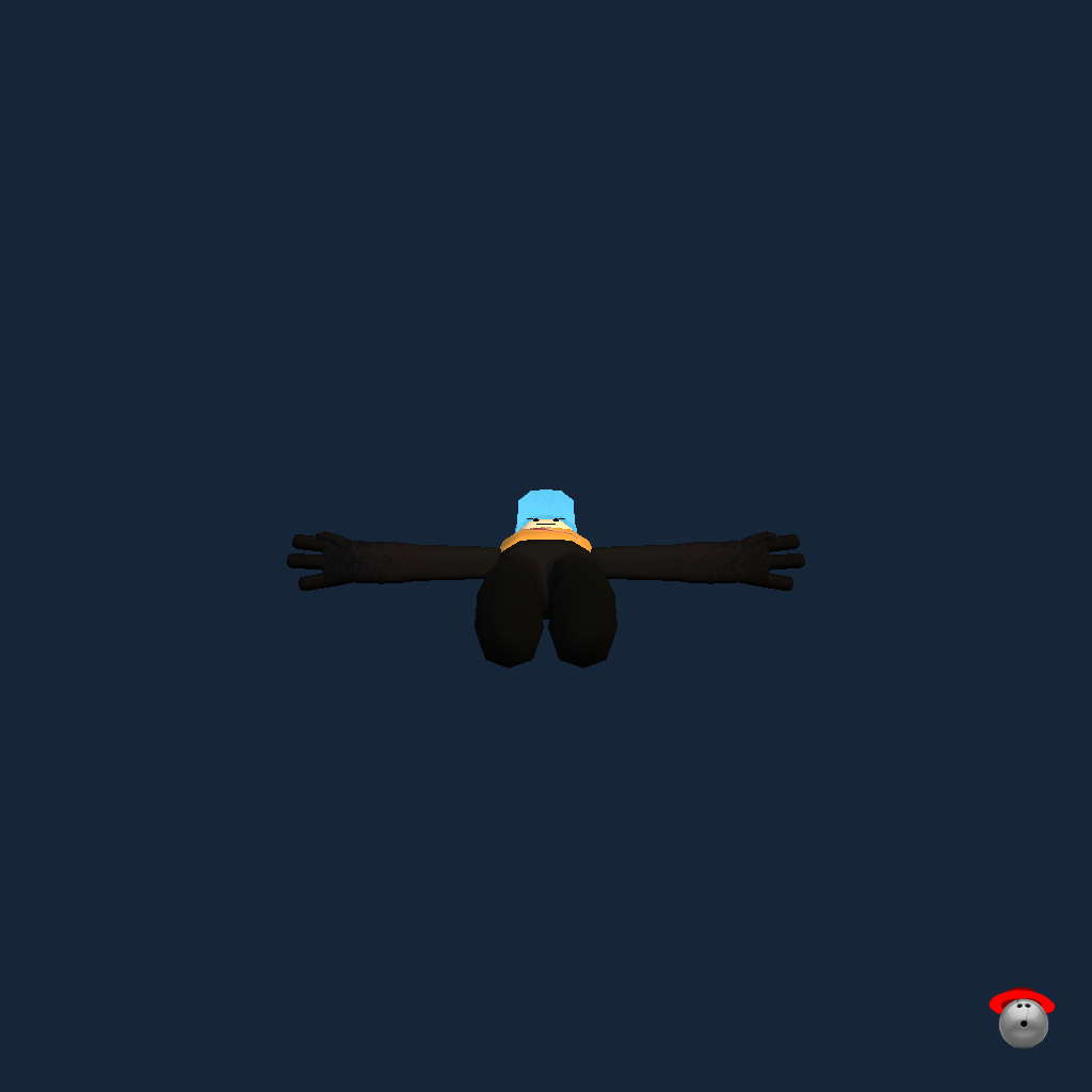 Retro Builderman - Straight Bottom