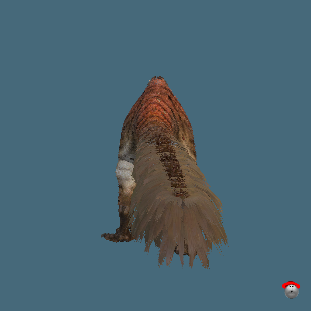 Yutyrannus huali （PC＆Quest） - Back