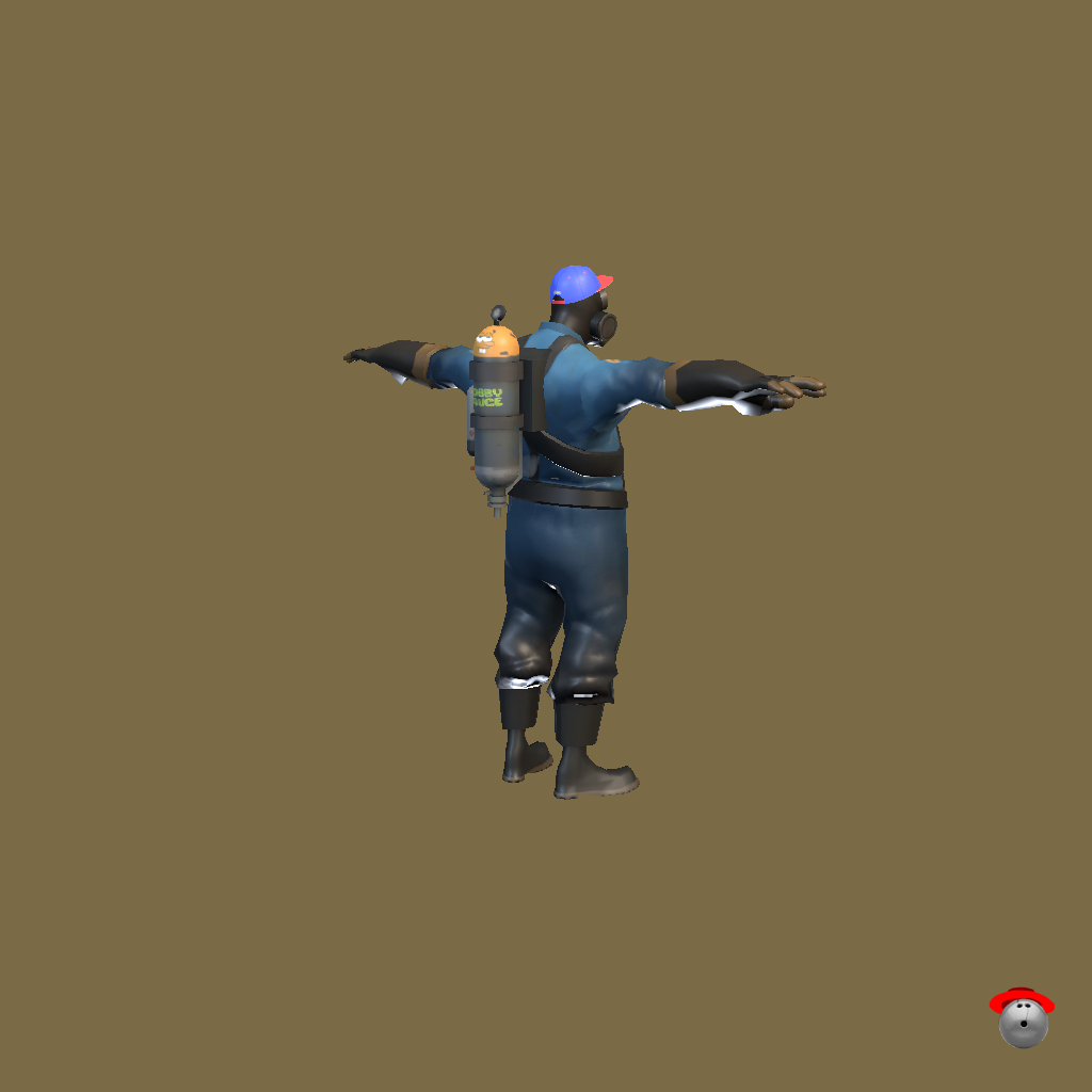 Shitpost Pyro - Back Right