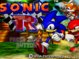 Sonic R Title
