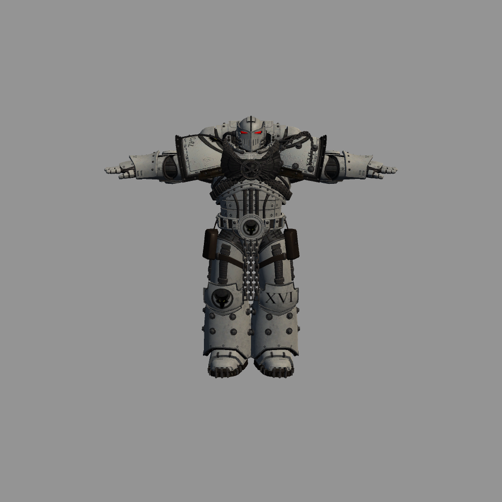 Luna Wolves Gen 5 18th company captain