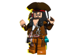 Jack Sparrow - Lego˸ Pirates Of The Caribbean Game