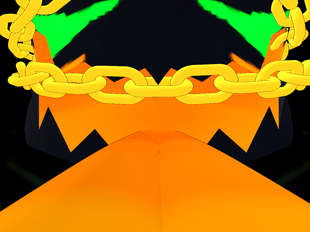 Stylized Halloween 1x1x1x1 Minion - VRChat Avatar