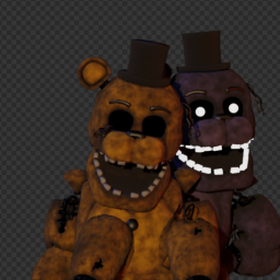 FNaF 2 - Withered Golden Freddy