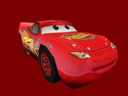 Low-Poly Lightning McQueen