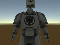 Luna Wolves Banner Bearer