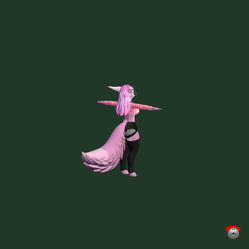 Violet Fox - Back Right