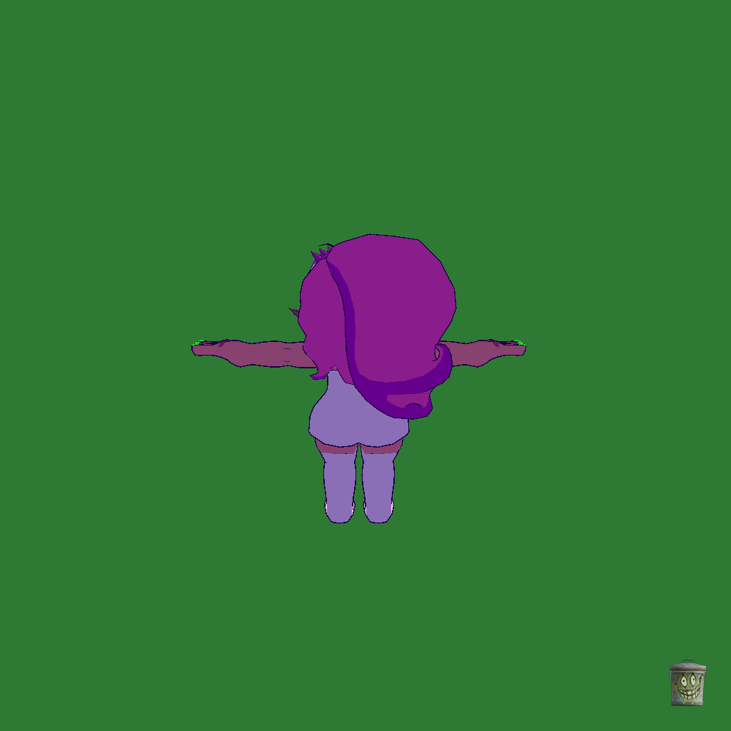 ［PUBLIC］ Semi-Stylized Shaya - Back