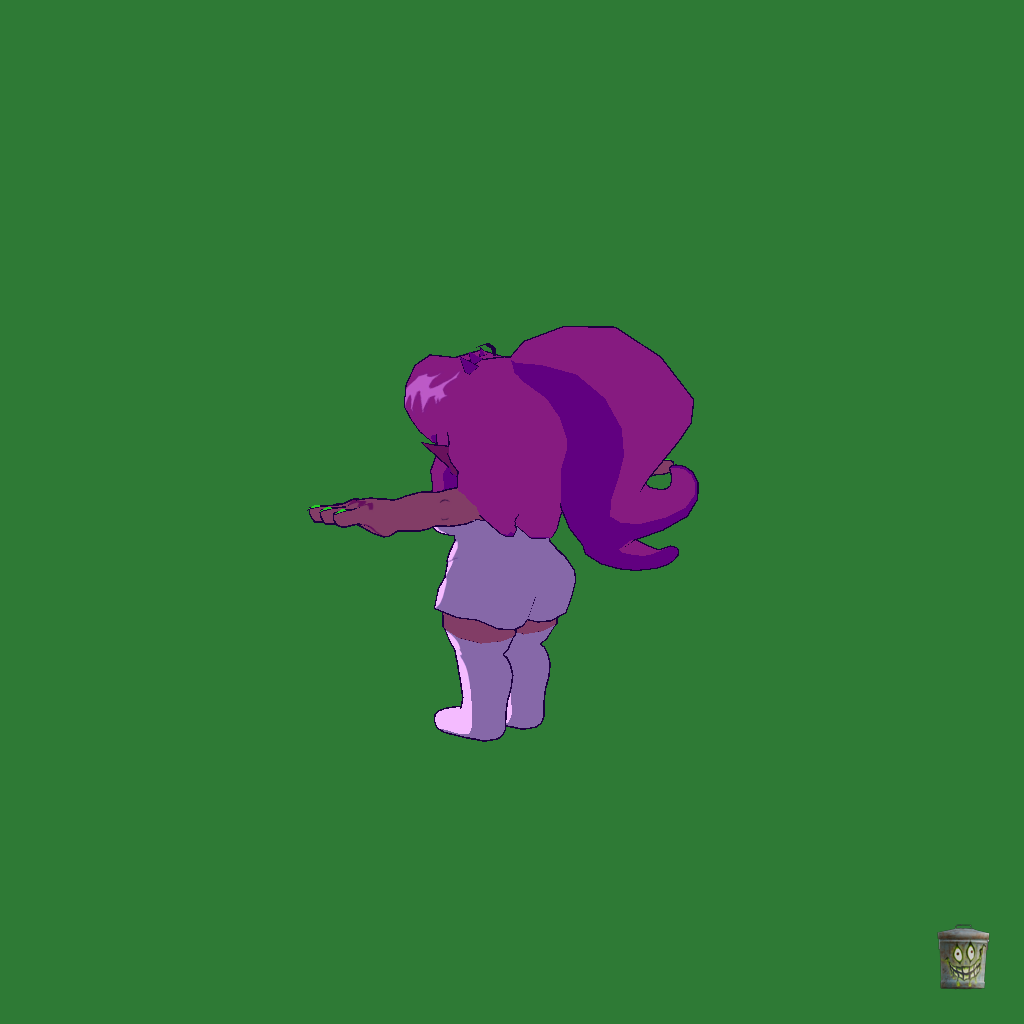 ［PUBLIC］ Semi-Stylized Shaya - Back Left