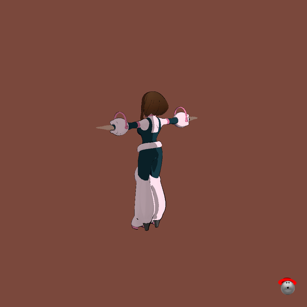 Uraraka FT - Back Left