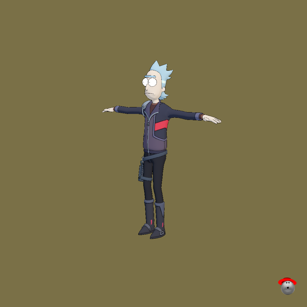 Rick Prime （Fortnite） - Front Left
