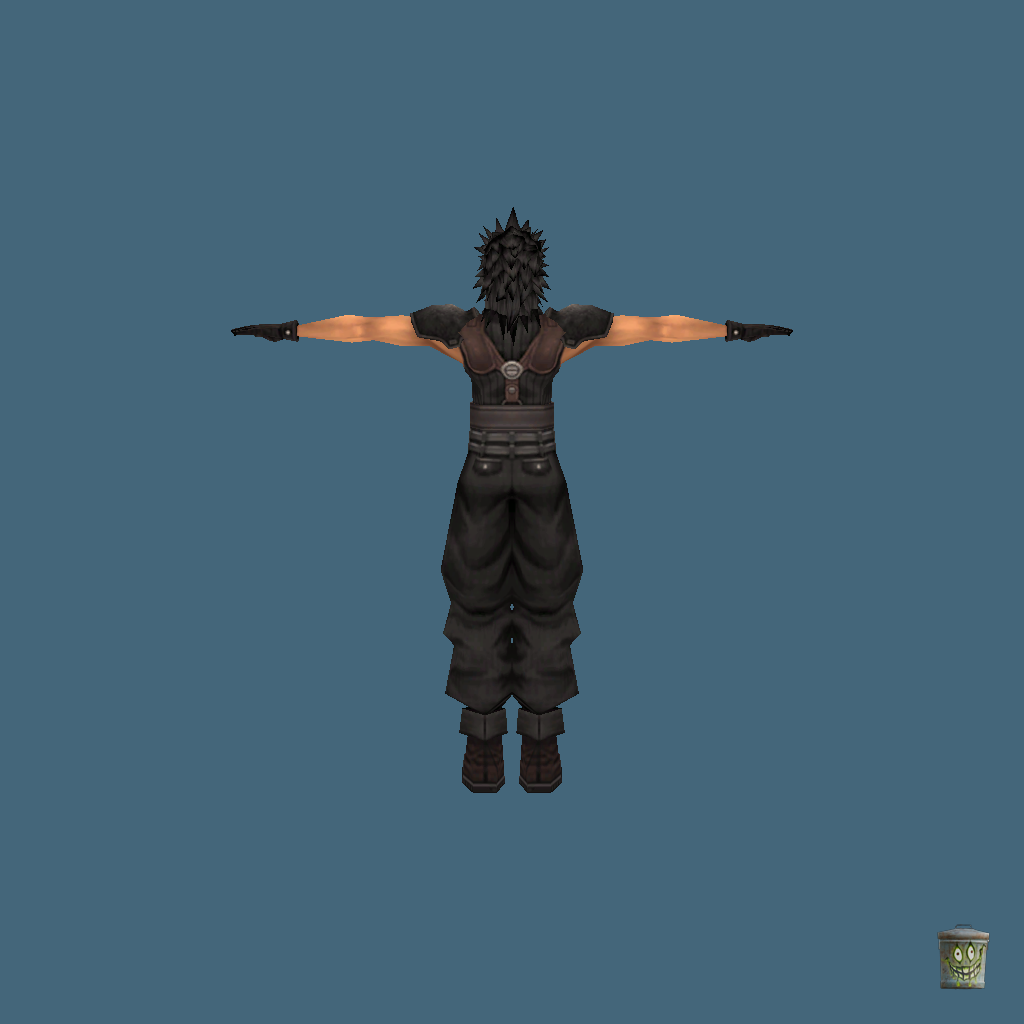 Zack Fair Cirsis Core （Quest） - Back