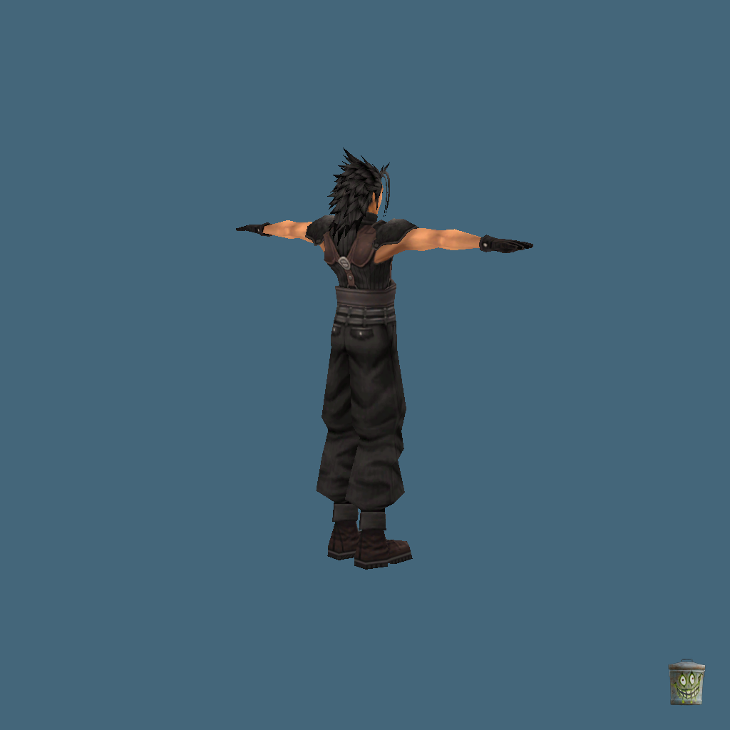 Zack Fair Cirsis Core （Quest） - Back Right