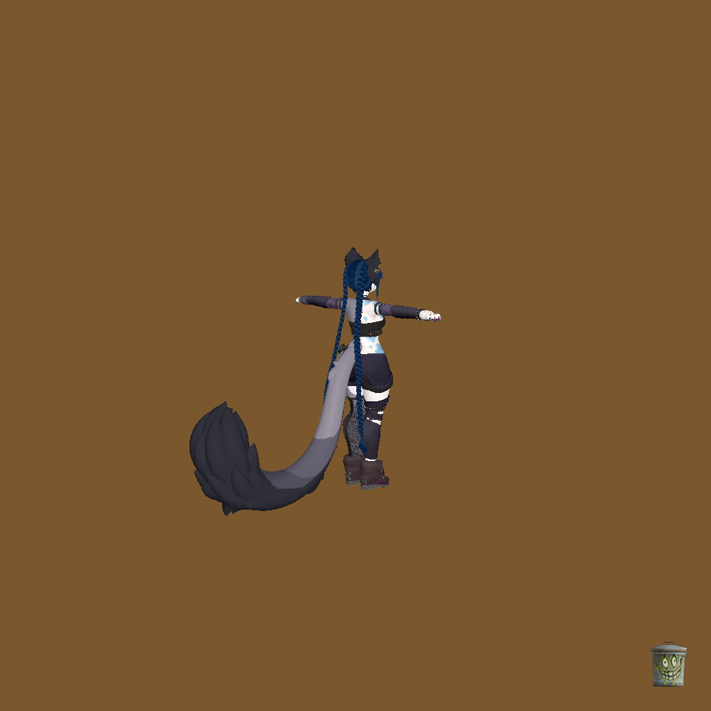 Jinx no props ≺3 - Back Right