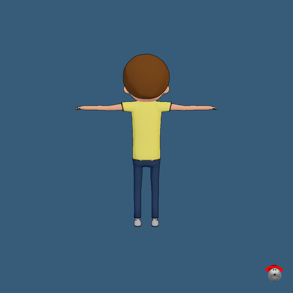 Morty Smith （Fortnite） - Back