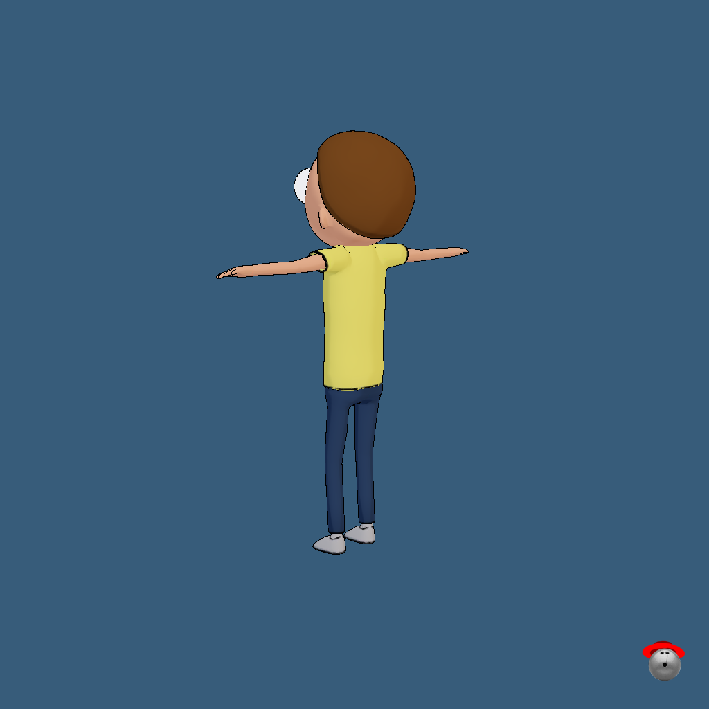 Morty Smith （Fortnite） - Back Left