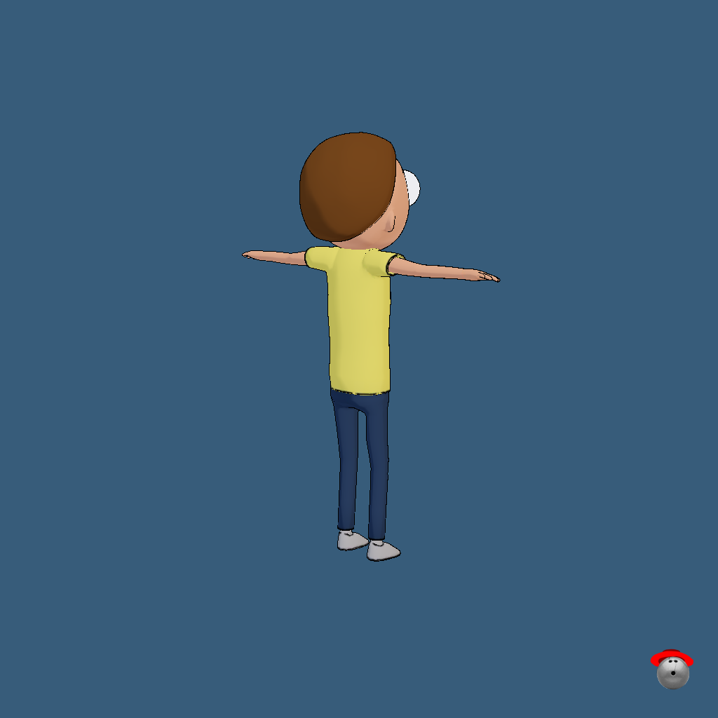 Morty Smith （Fortnite） - Back Right