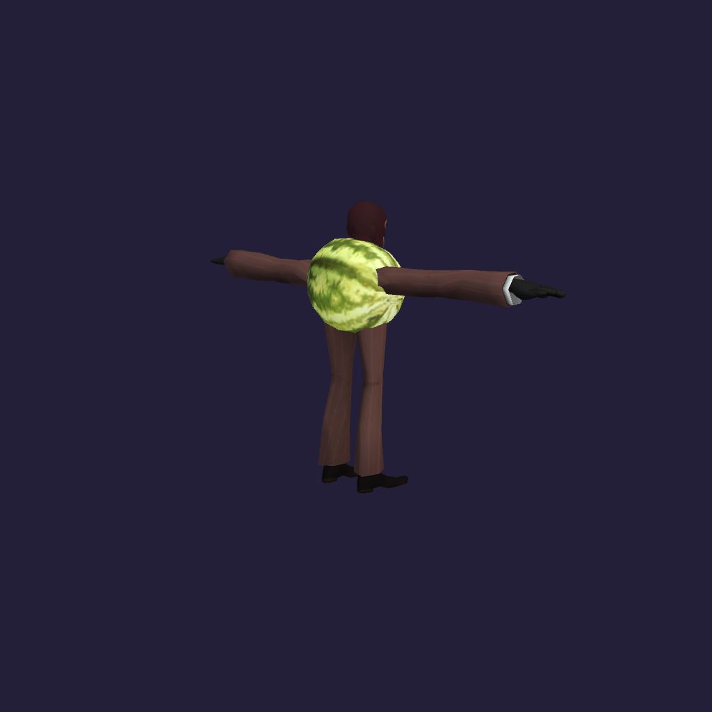 Spy Melon - Back Right