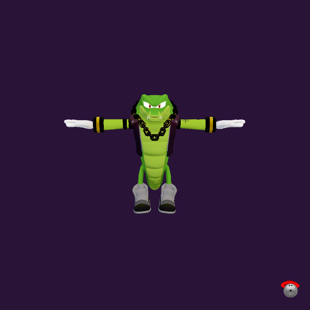 Vector the Crocodile - Front