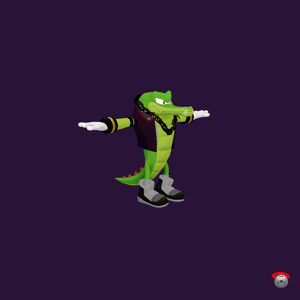 Vector the Crocodile - Front Right